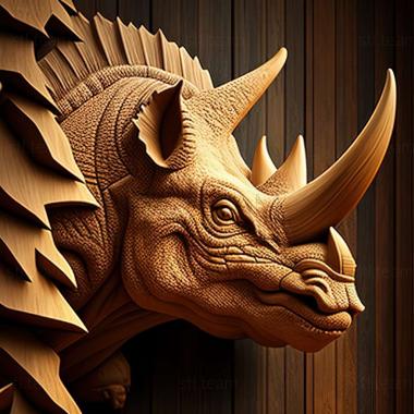 3D model Pentaceratops (STL)